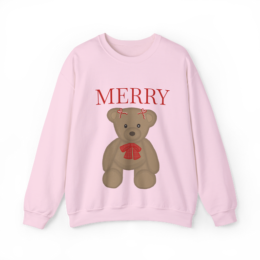 Merry Bear Christmas Sweatshirt