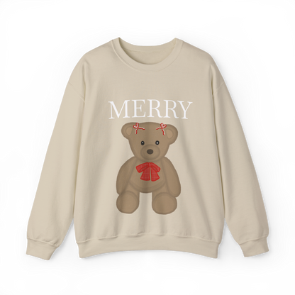 Merry Bear Christmas Sweatshirt