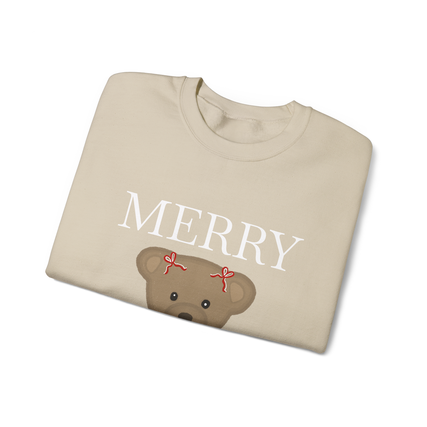 Merry Bear Christmas Sweatshirt