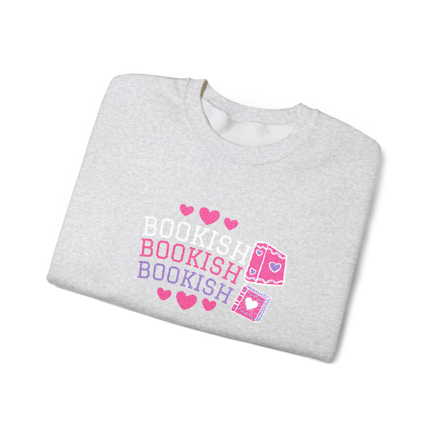 Bookish Embroidered Sweatshirt